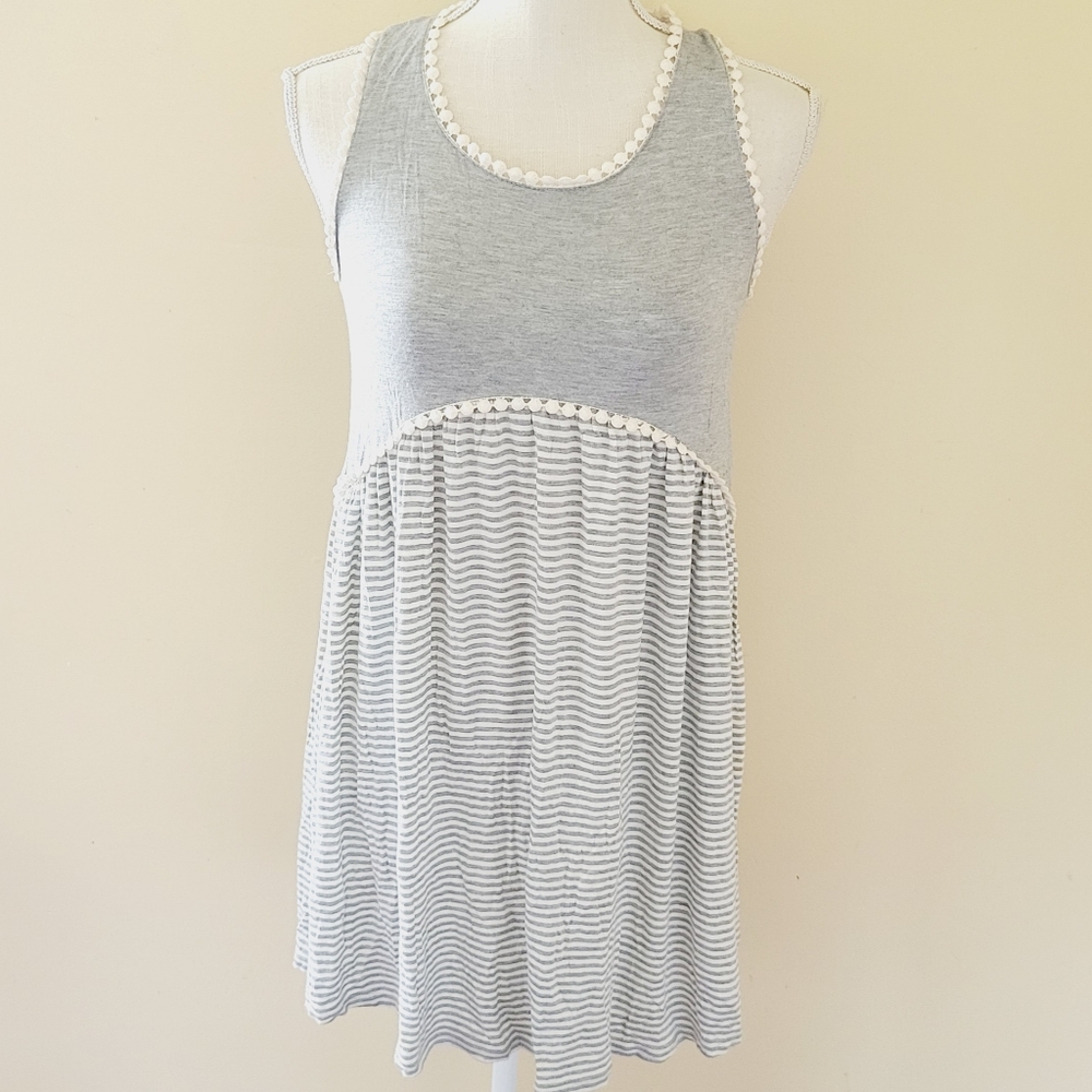 Twenty second striped tunic/dress size small